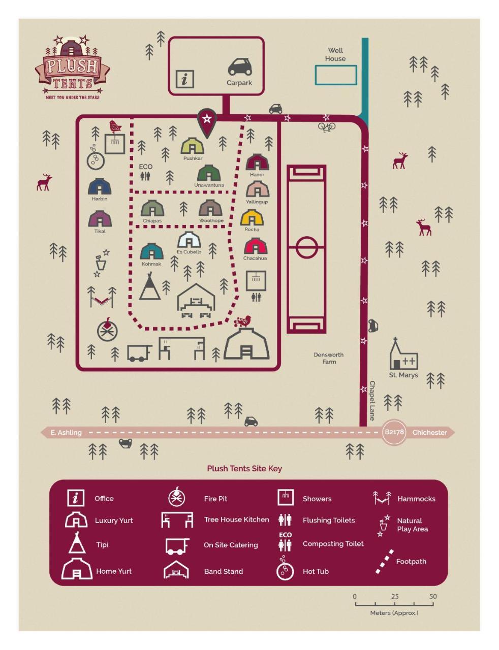 Plush Tents Yurt Village 奇切斯特 外观 照片